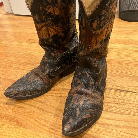 Liberty Boot Co Bat Cowboy Boots - Picture 1 of 6